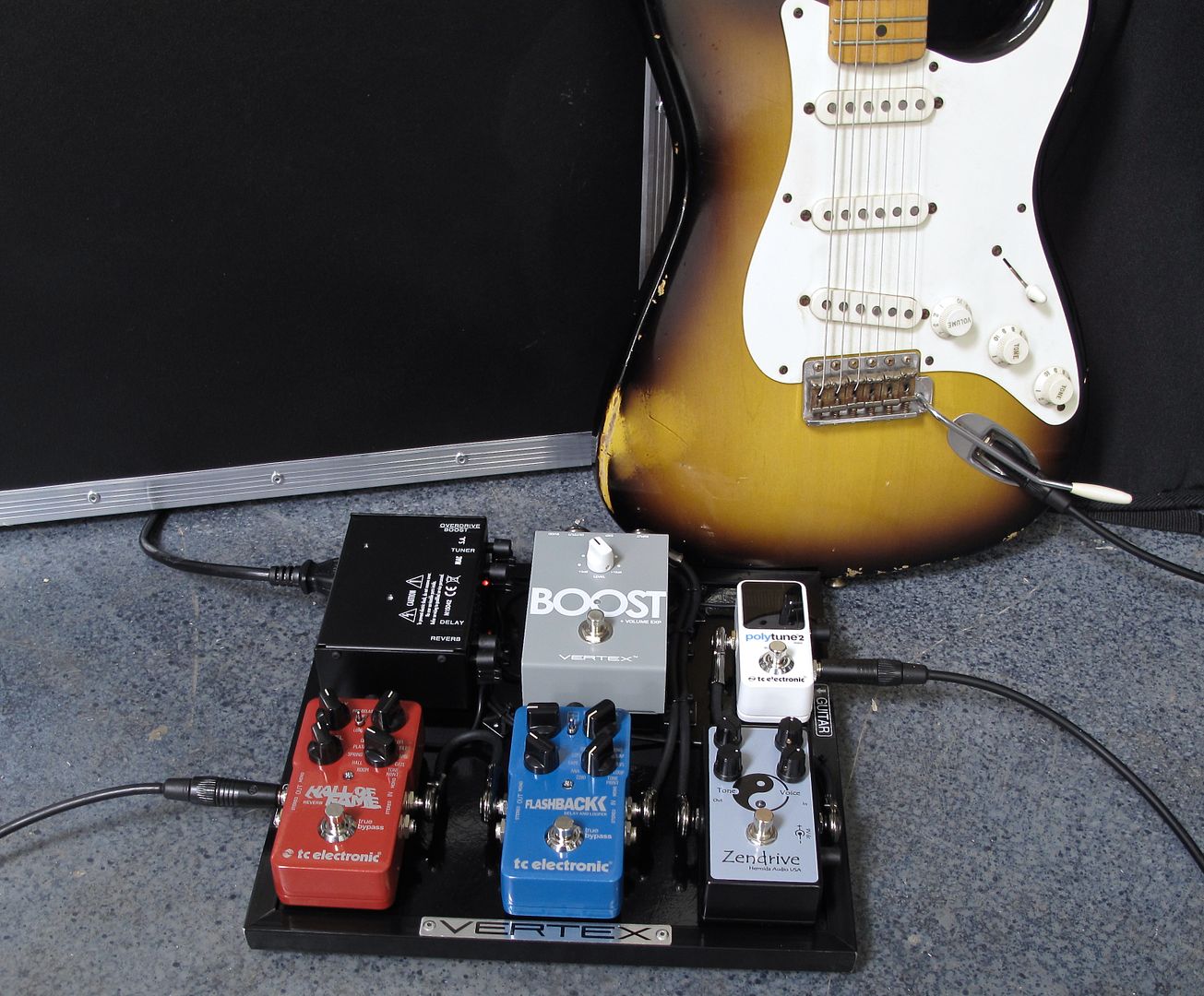 Robben Ford Travel Pedalboard